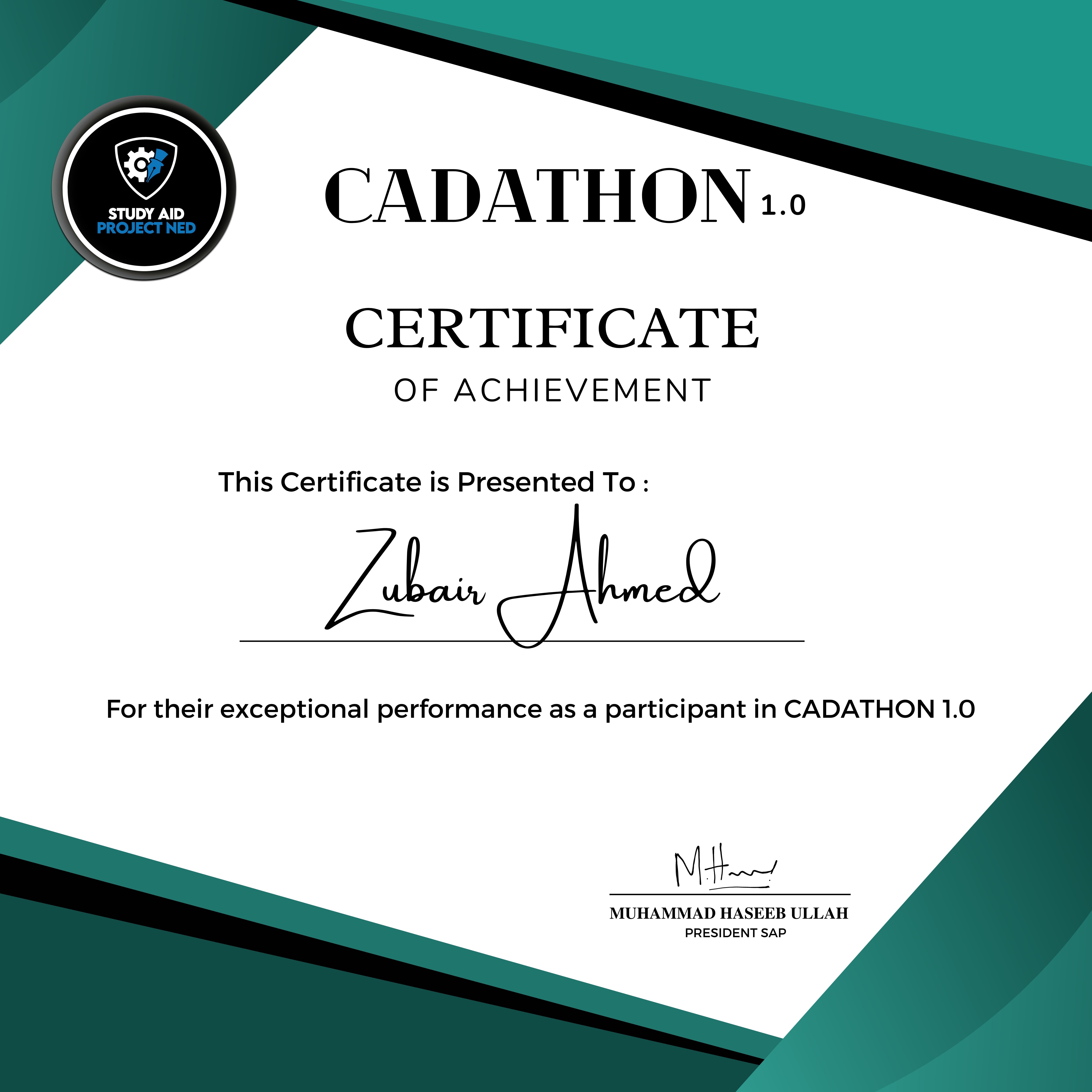 Certificate 3